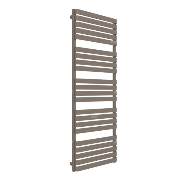 Grzejnik drabinkowy TERMA WARP T ONE, podłączenie S1, wym. 1690 x 600 mm, kolor szary beżowy RAL7006 (farba), moc 1000W
