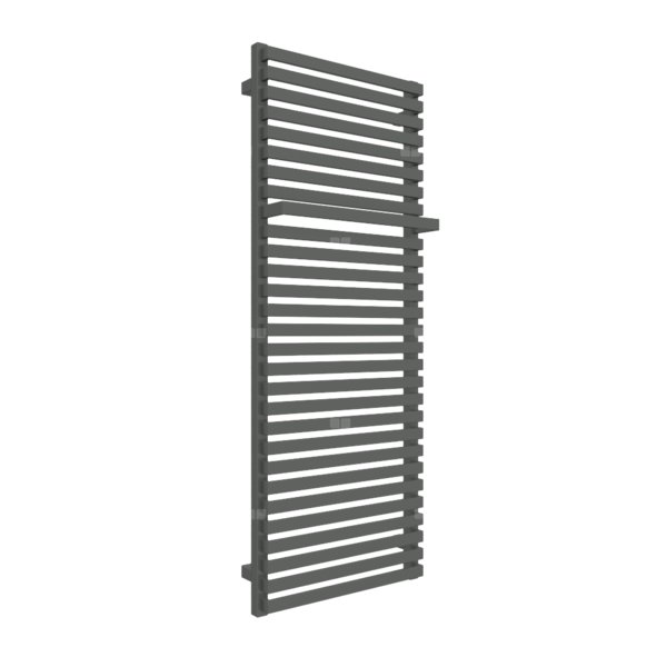 Grzejnik drabinkowy TERMA CITY, podłączenie SX, wym. 1320 x 500 mm, kolor szary drogowy b RAL7043, moc 739W