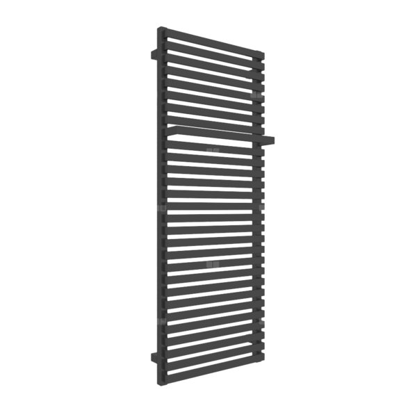 Grzejnik drabinkowy TERMA CITY, podłączenie ZX, wym. 1320 x 500 mm, kolor czarny sygnałowy RAL9004, moc 739W