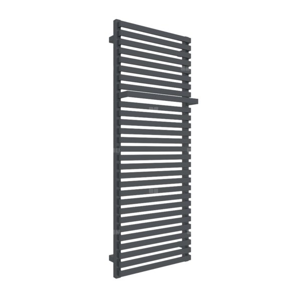 Grzejnik drabinkowy TERMA CITY, podłączenie SX, wym. 1320 x 500 mm, kolor nowoczesna szarość, moc 739W