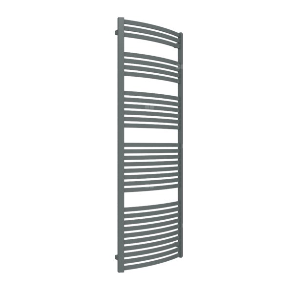 Grzejnik drabinkowy TERMA DEXTER, podłączenie ZX, wym. 1760 x 600 mm, kolor szary bazaltowy RAL7012, moc 906W