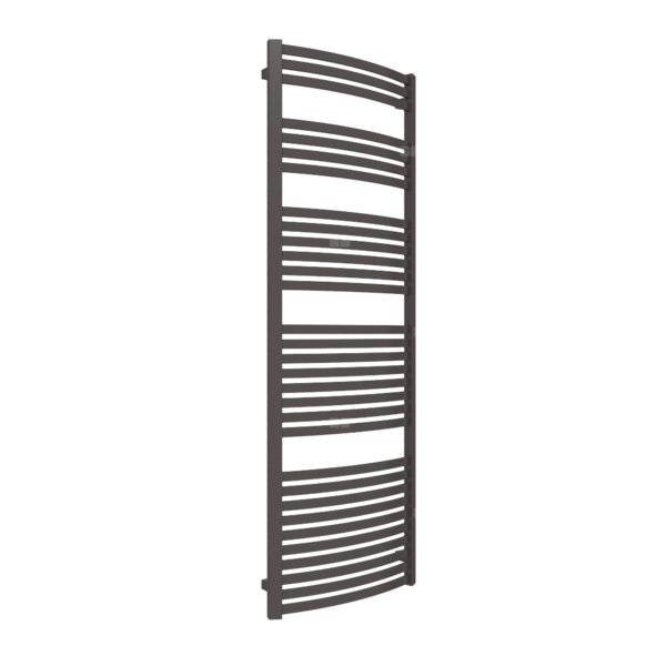 Grzejnik drabinkowy TERMA DEXTER, podłączenie SX, wym. 1760 x 600 mm, kolor brązowy szary RAL8019, moc 906W