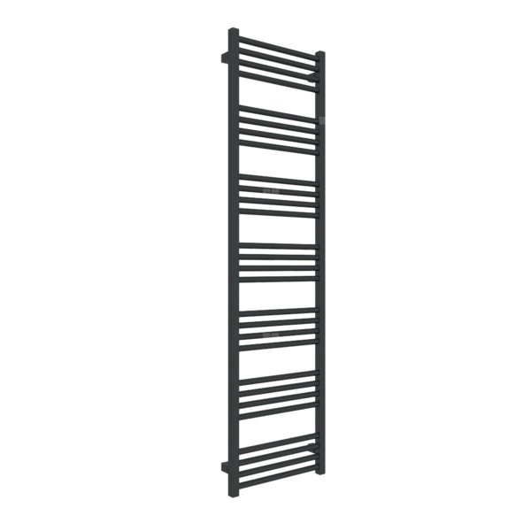Grzejnik drabinkowy TERMA FIONA, podłączenie ZX, wym. 1620 x 430 mm, kolor czarny jak kruk mat RAL9005, moc 608W
