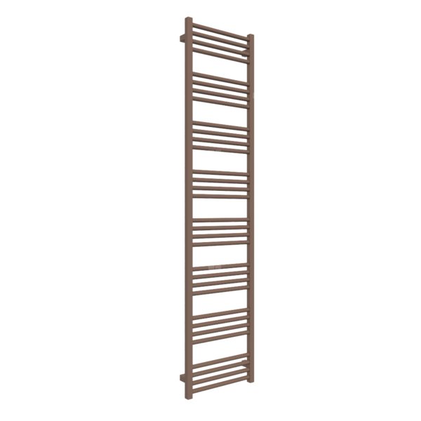 Grzejnik drabinkowy TERMA FIONA, podłączenie SX, wym. 1860 x 430 mm, kolor brązowy blady RAL8025, moc 700W