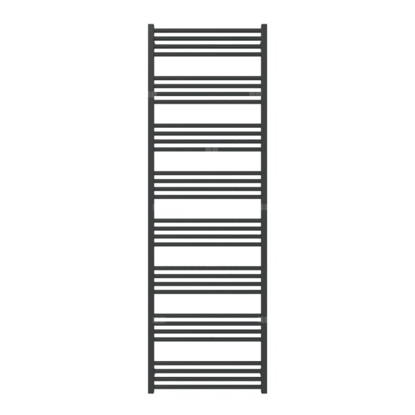 Grzejnik drabinkowy TERMA FIONA, podłączenie Z8, wym. 1860 x 600 mm, kolor czarny jak kruk mat RAL9005, moc 922W