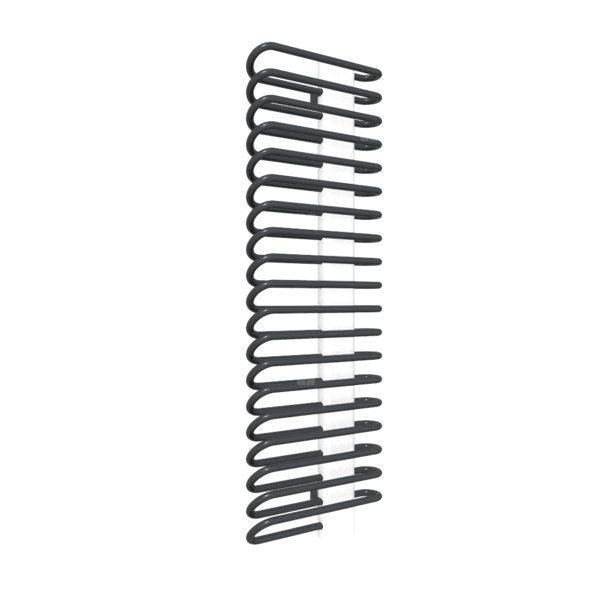 Grzejnik drabinkowy TERMA MICHELLE, podłączenie YL, wym. 1200 x 400 mm, kolor szary czarny RAL7021, moc 580W