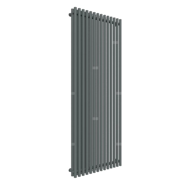 Grzejnik drabinkowy TERMA TUNE VWD, podłączenie SX, wym. 1800 x 690 mm, kolor grafit, moc 2257W