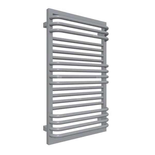 Grzejnik drabinkowy TERMA POC 2, podłączenie SX, wym. 840 x 500 mm, kolor szary RAL7045, moc 493W