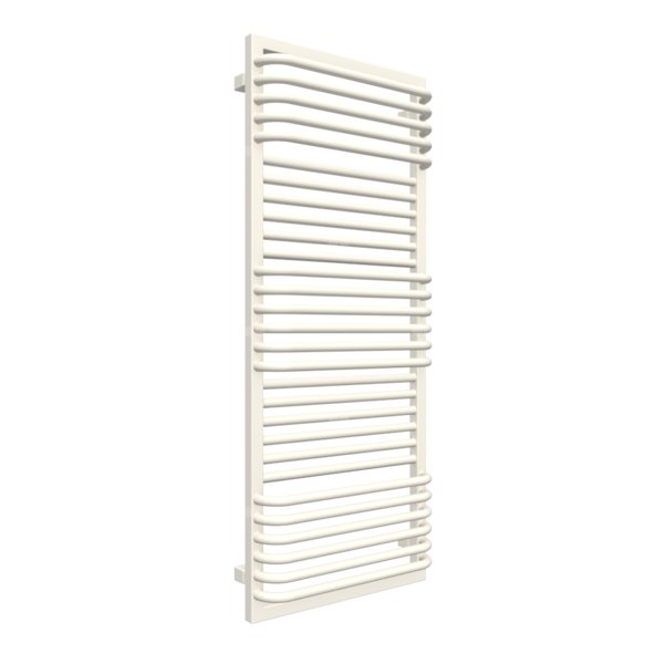 Grzejnik drabinkowy TERMA POC 2, podłączenie SX, wym. 1240 x 500 mm, kolor biały RAL9010, moc 744W