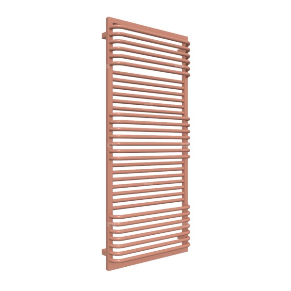 Grzejnik drabinkowy TERMA TERMA POC, podłączenie SX, wym. 1400 x 600 mm, kolor brudny różowy RAL3012, moc 1013W