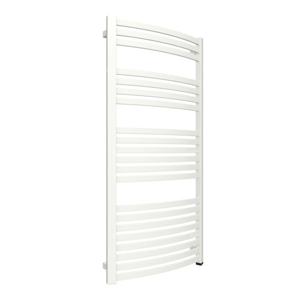 Grzejnik drabinkowy TERMA DEXTER ONE, podłączenie S8, wym. 1220 x 600 mm, kolor biały soft RAL9016, moc 640W