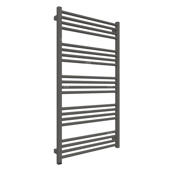 Grzejnik drabinkowy TERMA FIONA ONE, podłączenie S1, wym. 1140 x 630 mm, kolor szary ciemny RAL7022, moc 600W