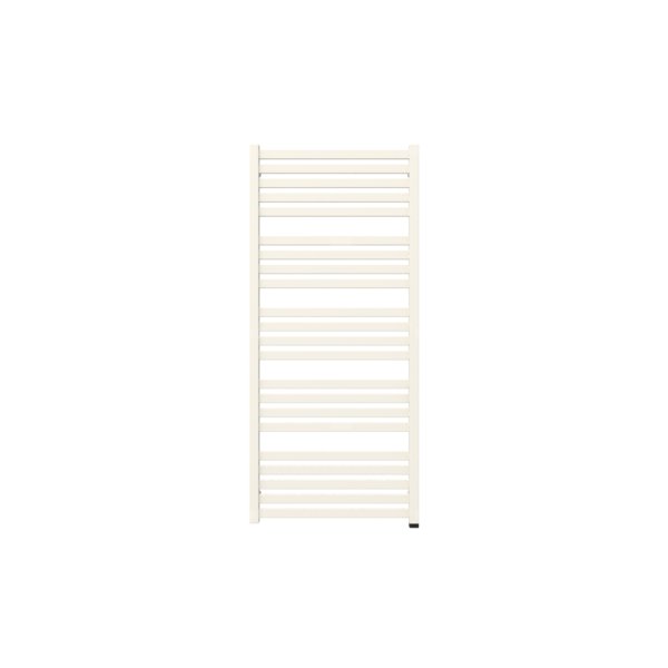 Grzejnik drabinkowy TERMA MARLIN ONE, podłączenie S8, wym. 1185 x 530 mm, kolor biały soft RAL9010, moc 600W