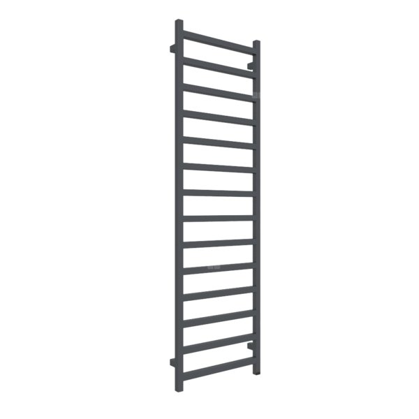 Grzejnik drabinkowy TERMA SIMPLE ONE, podłączenie S8, wym. 1680 x 500 mm, kolor szary antracytowy RAL7016, moc 618W
