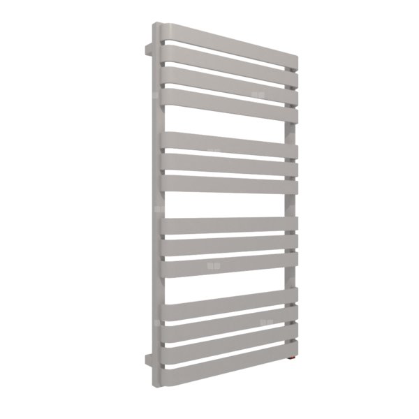 Grzejnik elektryczny TERMA WARP 600 x 1110mm, kolor metaliczny beż, moc 600 W, podłączenie E1, kabel spiralny z wtyczką