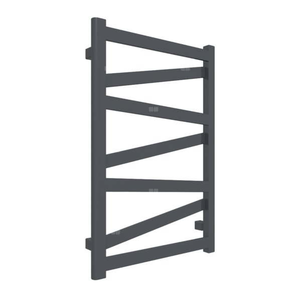 Grzejnik TERMA VIPERA 750/500 \ Metallic Black, podł. Z8