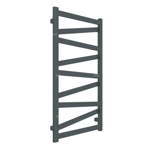 Grzejnik TERMA VIPERA 990/500 \ Anodic Black, podł. Z1