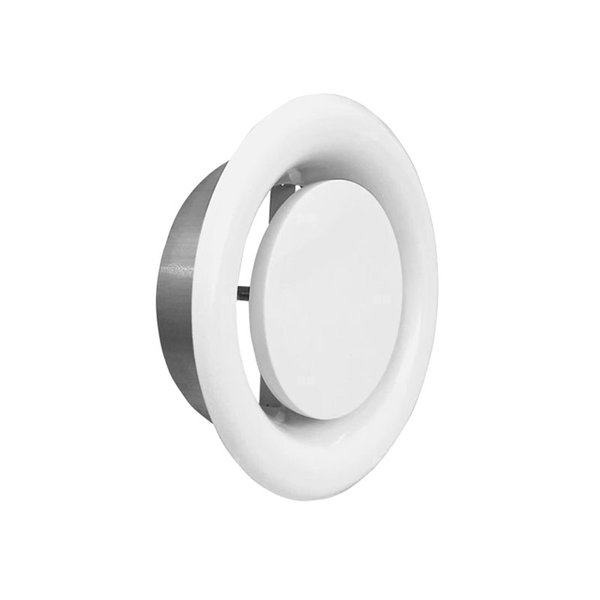 Anemostat PREMIUM TopFlex wywiewny DN125 Biały