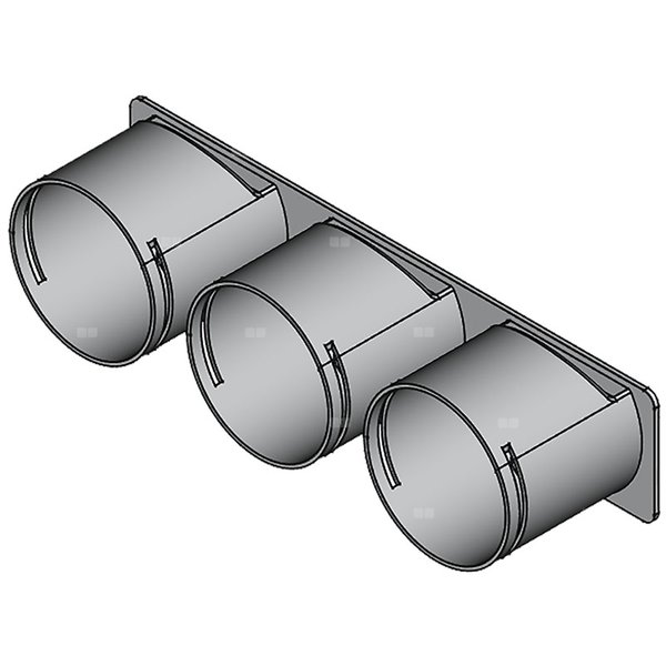 Króciec boczny TopFlex 3 x DN75