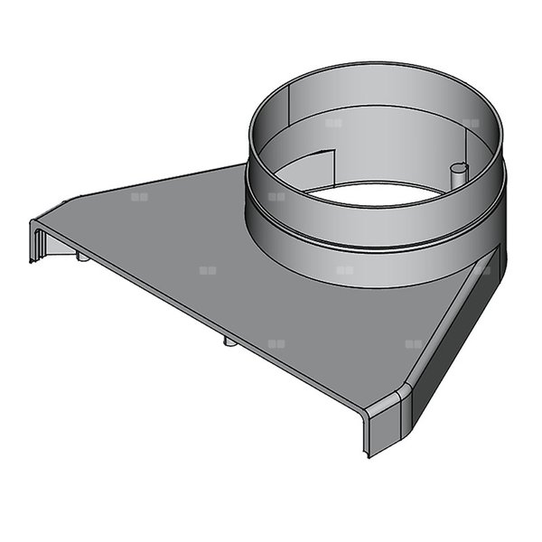 Płyta skrzynki rozprężnej otwarta TopFlex DN160
