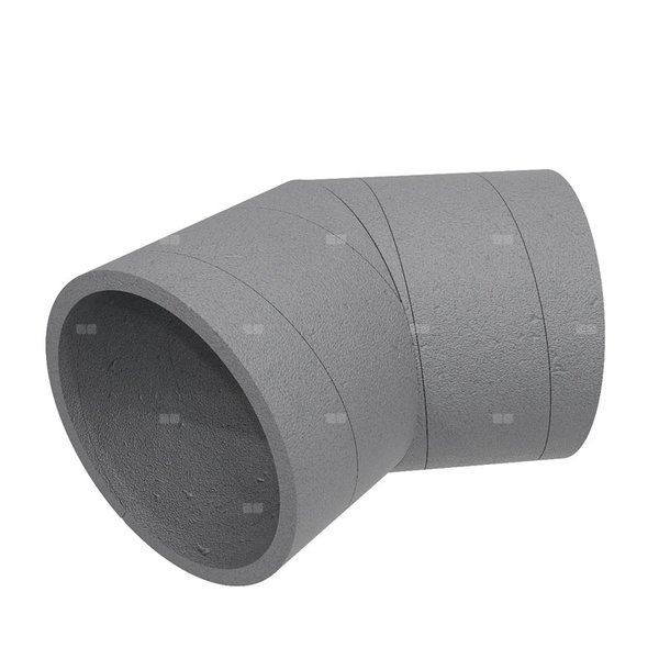 Kolano TopFlex EPE 45st., DN200, grubość ścianki 25mm