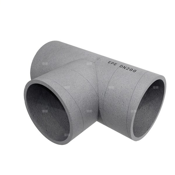 Trójnik TopFlex EPE 90st., DN200, grubość ścianki 25mm