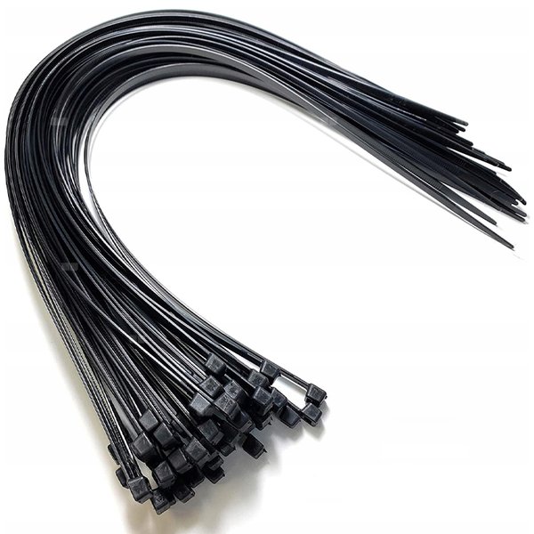 Opaska zaciskowa/trytka plastikowa 1020mm/9mm czarna TopFlex EPE (opak. 10 szt.)