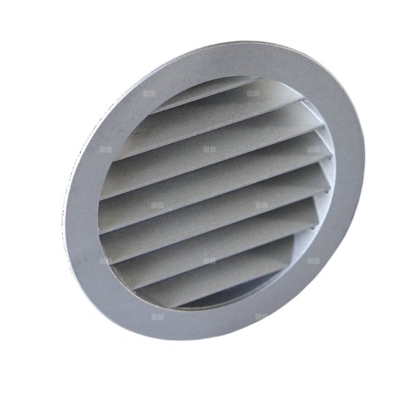 Czerpnia/Wyrzutnia ścienna płaska DN160 aluminiowa