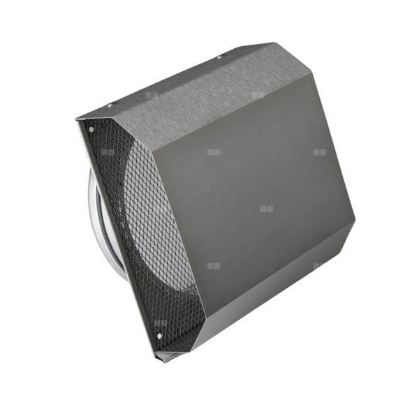 Czerpnia TOP z okapnikiem DN250 Srebrna