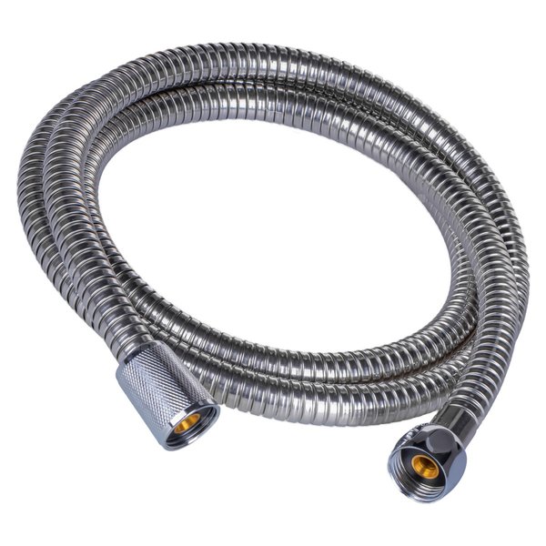 Wąż prysznicowy rozciągliwy w podwójnym oplocie ze stali nierdzewnej (1500 mm)