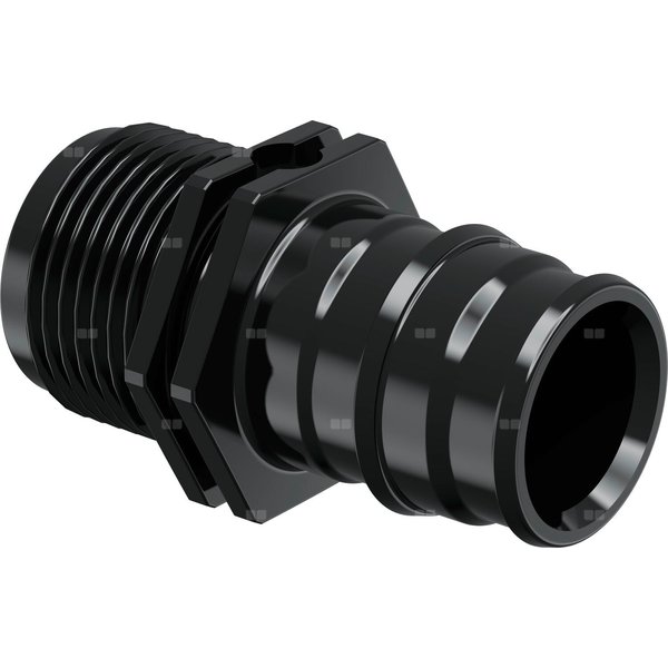 Uponor Q&E złączka z gwintem zewnętrznym PPSU 25-G3/4'' MT