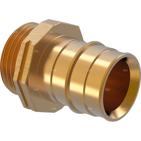 Uponor Q&E złączka z gwintem zewnętrznym PL W 40-G1 1/4'' MT