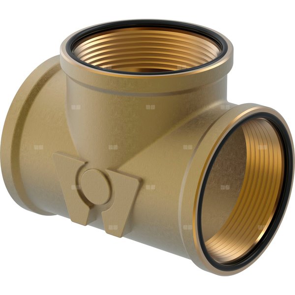 Uponor Wipex trójnik G3-G3-G3