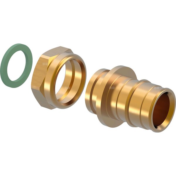 Uponor Q&E złączka z ruchomą nakrętką PL 25-G3/4'' SN