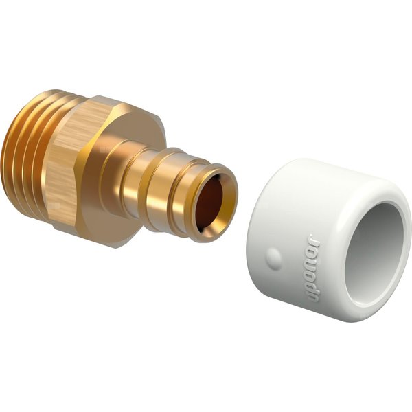 Uponor Q&E złączka z gwintem zewnętrznym NKB DR 15-1/2'' MT