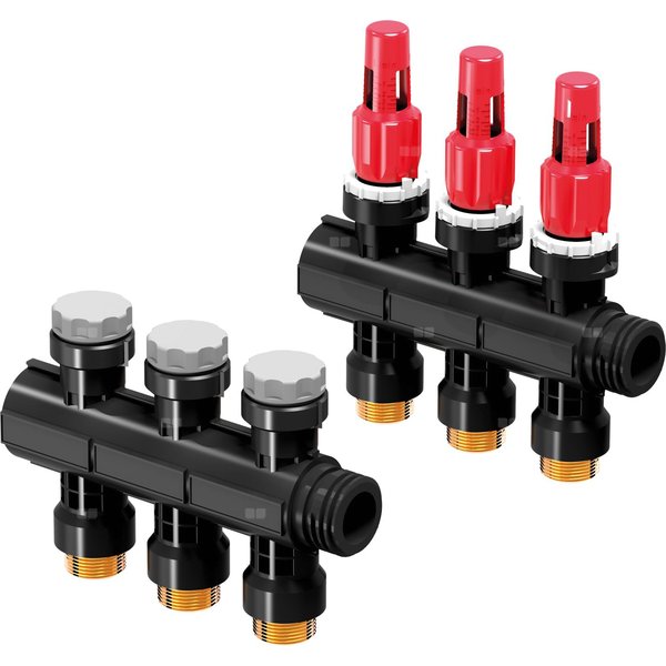 Uponor Vario PLUS rozdz. z przepływom. FM 3 x 3/4 Euro