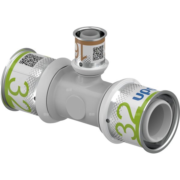 Uponor S-Press PLUS trójnik redukcyjny PPSU 32-16-32