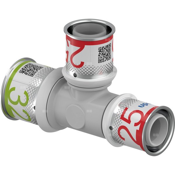 Uponor S-Press PLUS trójnik redukcyjny PPSU 32-25-25