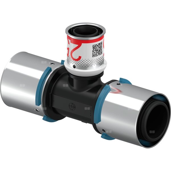 Uponor S-Press PLUS trójnik redukcyjny PPSU 40-25-40