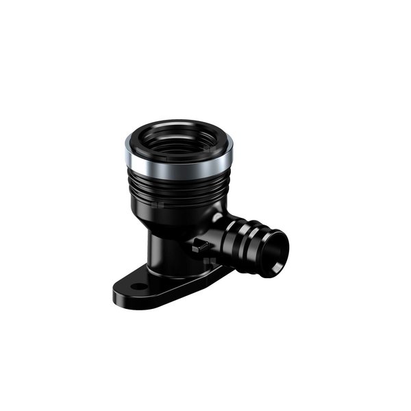 Uponor Smart Aqua kolano naścienne Q&E PPSU 16-Rp1/2'' l=43 mm