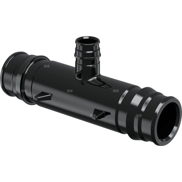 Uponor Q&E trójnik redukcyjny PPSU 50-25-50