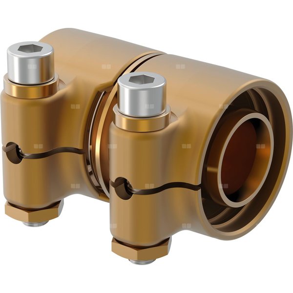 Uponor Wipex złączka dwustronna PN 10 50 x 6,9-50 x 6,9