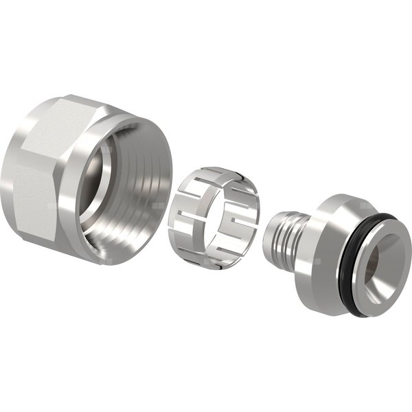 Uponor Flex-X złączka zaciskowa niklowana PEX 16 x 2,2-3/4'' FT Euro