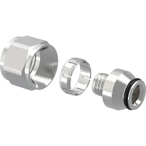 Uponor Flex-X złączka zaciskowa niklowana PEX 20 x 2,8-3/4'' FT Euro