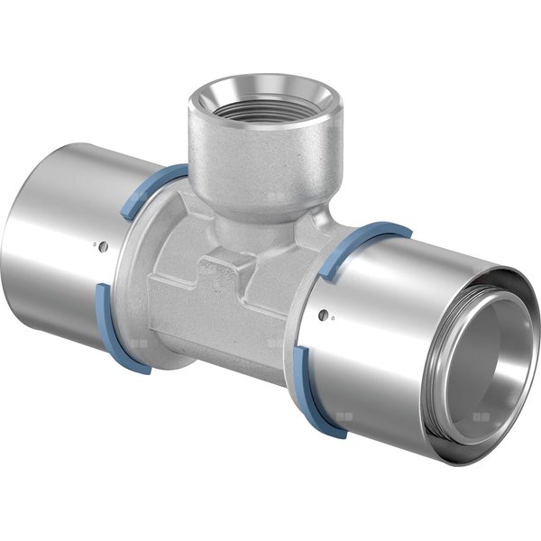 Uponor S-Press trójnik z gwintem wewnętrznym 40-Rp3/4'' FT-40