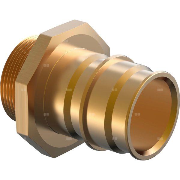 Uponor Q&E złączka z gwintem zewnętrznym PL 50-G1 1/2'' MT