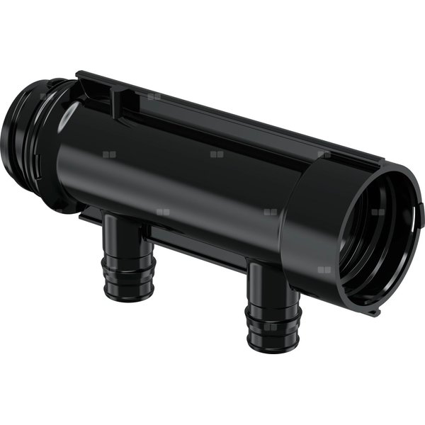 Uponor Aqua PLUS rozdzielacz Q&E PPM 1'' 2 x 16 c/c 50 mm