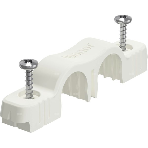Uponor Teck uchwyt podwójny 25 mm