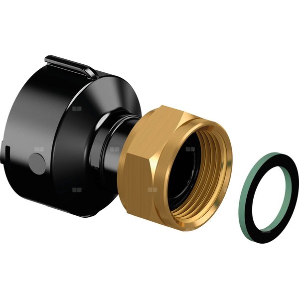 Uponor Aqua PLUS złączka z ruchomą nakrętką Q&E PPM 1'' FT-3/4'' SN