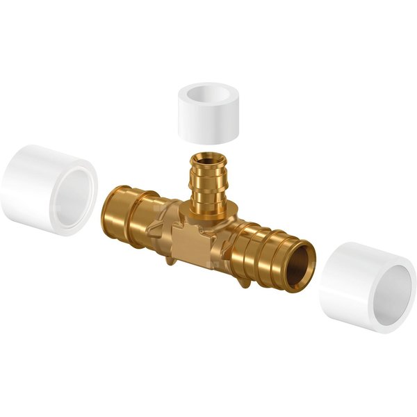 Uponor Q&E trójnik redukcyjny 20 x 14 x 20